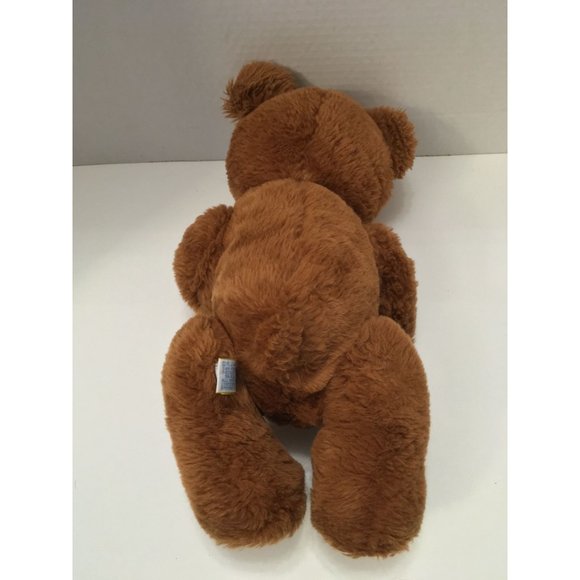 Dakin Brown 1981 Movable Korea Vintage 14" Vintage Plush Stuffed Animal Toy - Picture 2 of 6
